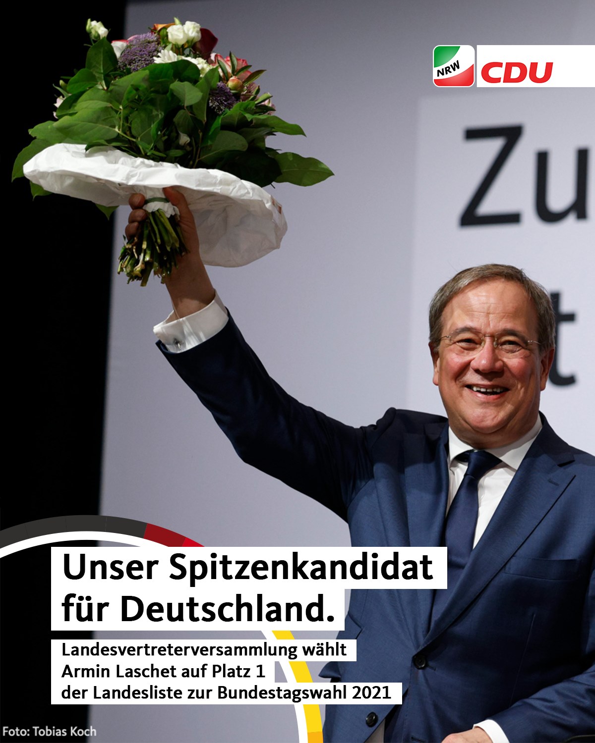 Armin Laschet - Spitzenkandidat der CDU in Nordrhein-Westfalen