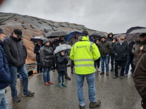 Besichtigung Biogansanlage in Peckelsheim im April 2022
